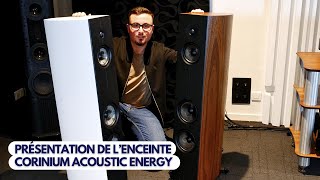 PRÉSENTATION DE L’ENCEINTE CORINIUM ACOUSTIC ENERGY