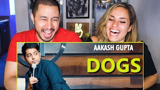 AAKASH GUPTA | Dogs | Stand Up Comedy Reaction by Jaby Koay & Kristen Stephensonpino!