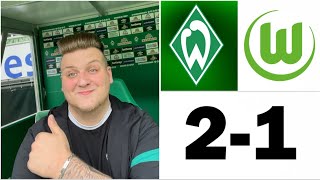 SV Werder Bremen - VfL Wolfsburg / 2-1 Füllkrug schießt Werder zum Heimsieg !