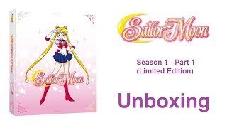 Unboxing: Sailor Moon - Season 1 Part 1 (Limited Edition Blu-ray / DVD Combo Pack) [HD]