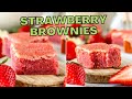 Strawberry Brownies