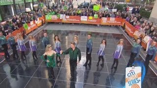 Riverdance St Patricks Day Performance on NBC Today Show