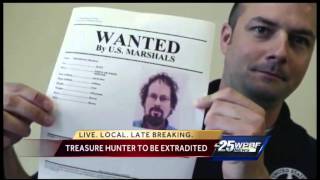 Fugitive treasure hunter to be extradited