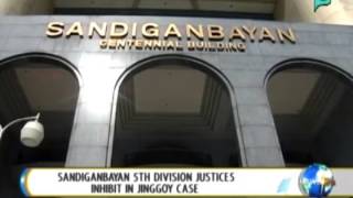 NewsLife: Sandiganbayan 5th division justices inhibit in Jinggoy case || Dec. 15, 2014