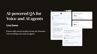 AI Powered QA for Voice and AI Agents Live Demo: AI Summit Deep Dive