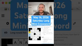 Goal is Under 1 Minute for the Saturday Long Mini Crossword | May 16, 2026