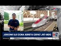 Presiden Jokowi Ajak Artis Jajal Kereta Cepat Jakarta-Bandung (KCJB)