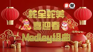 2025新年歌｜蛇全蛇美喜迎春Medley组曲【迎春花+財神到+拜年+祝福你+新年頌+迎春接福+恭喜恭喜】