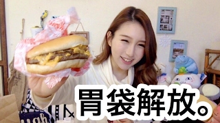 【マクドナルド総選挙】トリプルチーズバーガー＆ダブルてりやきバーガー食す！！最終日ｗ