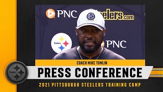 Steelers Press Conference (July 29): Coach Mike Tomlin | Pittsburgh Steelers