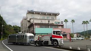 池田湖にエアストリームがやって来た!