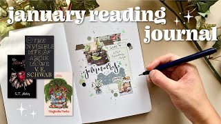 january 2024 reading journal wrap up ❄️ journaling about 5 fantastic reads to start off 2024