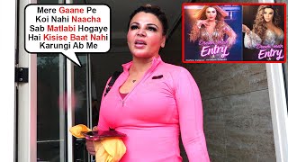 Rakhi Sawant Expresses Her Anger As No One Dance On Her Song Dream Mein @ Dishul Reception Party