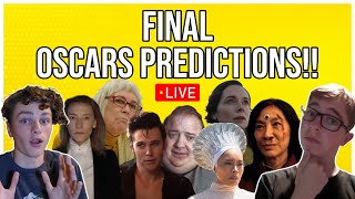2023 Final Oscar Winners Predictions!!!