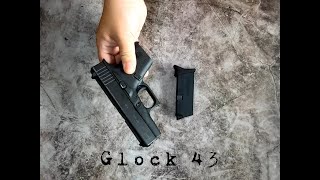 แกะกล่อง รีวิว Glock43 ปืนสวัสดิการ สตช. ขนาด 9 มม. บางเบา ราคาสุดคุ้ม \