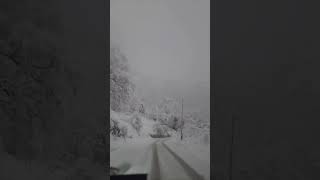 ASMR. Sakartvelo. Georgia. Winter. Mountains. Road. Car. Nature. Travel. Shorts.