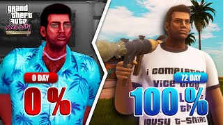 GUA MAIN 72 HARI GTA VICE CITY DARI 0% SAMPE 100% TAMAT