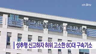 성추행 신고하자 ‘허위 고소’한 80대 구속기소(천안)