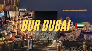 Bur Dubai Streets | Evening Walking Tour [4K] 🇦🇪 | Mac Tours