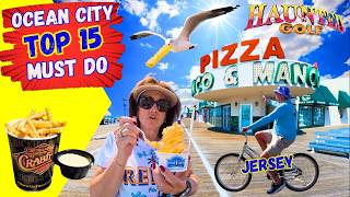 Ocean City Top 15 Things To Do - We Did All These on Ocean City New Jersey's Boardwalk
