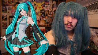 MIKU PLAYS FORTNITE AS MIKU