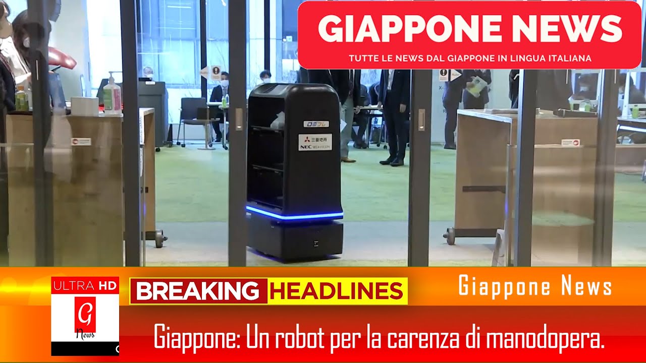 Giappone: Un Robot Per Combatte La Carenza Di Manodopera Delle Imprese ...