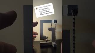 Removing the chain🤯 #lego #illusion