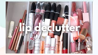 LIP PRODUCT DECLUTTER | My Holy Grails and Some Fails!