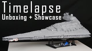 LEGO Star Wars UCS 'Imperial Star Destroyer' 2019 (75252)  | Unboxing & Build TIMELAPSE
