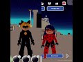 guardian ladybug and cat noir transformation in roblox