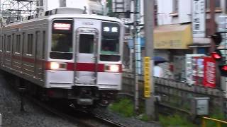 東武鉄道10050系+10030系東武東上線通勤急行 大山駅通過