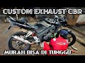 CUSTOM MUFFLER DAN HEADER HONDA CBR 150 DI BENGKEL KNALPOT SKR RACING EXHAUST FULL SET STENLIS