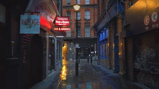 LONDON’S WEST END - Gloomy, Wet & Windy Friday Morning Walk