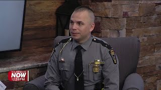 Ohio State Highway Patrol discusses the dangers of distracted driving