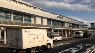 鹿児島空港で足湯、手湯があります。ゆっくりどうぞ。