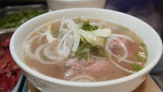 PHO 4K You Can Never Go Wrong with a Piping Hot Bowl of Pho 🍜 😋