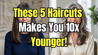DON'T Get the “Granny” Cut! 5 Haircuts That Make Women Over 60 Look Younger