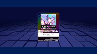 【UMIGURI創作譜面】What's up? Pop! [WORLD'S END 招☆☆☆☆]