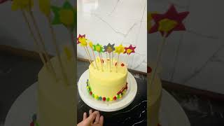 Birthday cake design #shortsvideo #trending #cake