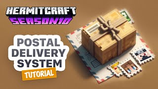 How to build the Hermitcraft mail delivery system - Tutorial & world download