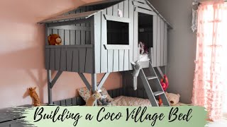 Assembling a Coco Village Treehouse Bunk Bed Timelapse