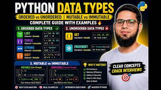 Ordered vs Unordered & Mutable vs Immutable in Python (Complete Guide)