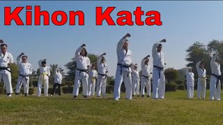 Group Kata Kihon 1-5 Shorin ryu Shidokan