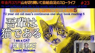 #23 年金月3万円山を切り開いて自給自足のスローライフMy self-sufficient slow life in the woods with a monthly pension of $200