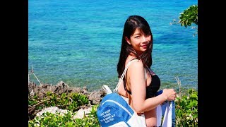 こんなにも美しい沖縄の海 Save amazing Okinawa beach with Japanese Hot Babeh