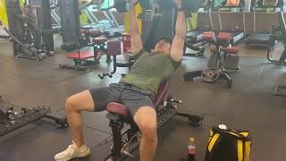 Epic 35kg Dumbbell Press