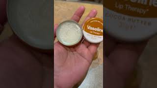 Vaseline Lip Therapy With Cocoa Butter #lareinevlogs #vaseline #lips #lipcare #drylips #canada