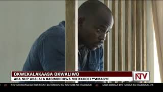 OKWEKALAKAASA OKWALIWO: Abawagizi ba NUP abalala basimbiddwa mu kkooti y’amagye