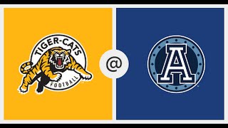 2016 CFL Week 1: Hamilton Tiger Cats @ Toronto Argonaut - Highlights
