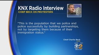 LAPD Will Not Help With ‘Deportation Efforts’ Under Trump, Charlie Beck Says